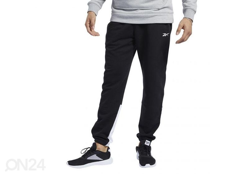 Meeste dressipüksid Reebok TE Linear Logo Jogger M FU3217 suurendatud