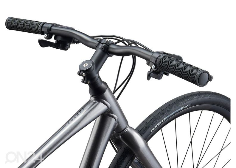 Meeste hübriid ratas Giant Escape Disc 3 Metallic Black (2022) - M suurendatud