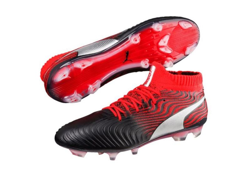 Meeste jalgpallijalatsid muru Puma One 18.1 Syn FG M 104869 01 suurendatud