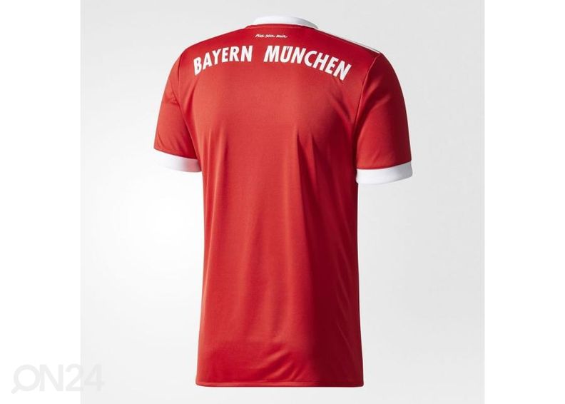 Meeste jalgpallisärk adidas FC Bayern Munchen Home Replica 2017/18 M AZ7961 suurendatud
