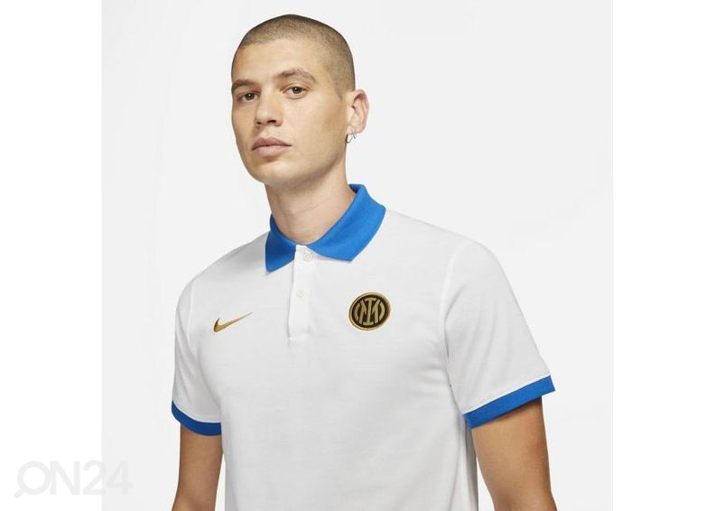 Meeste jalgpallisärk Nike Inter Mediolan Polo suurendatud