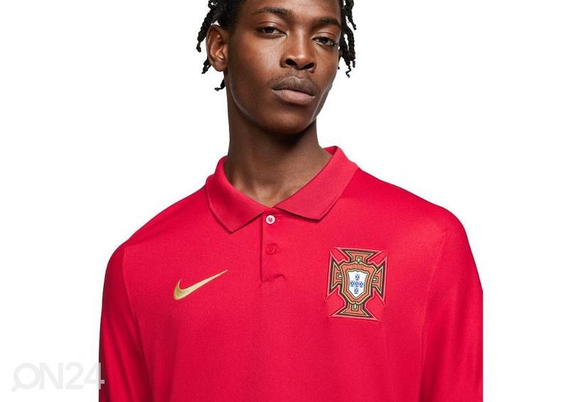 Meeste jalgpallisärk Nike Portugal Stadium Home 20-21 M suurendatud