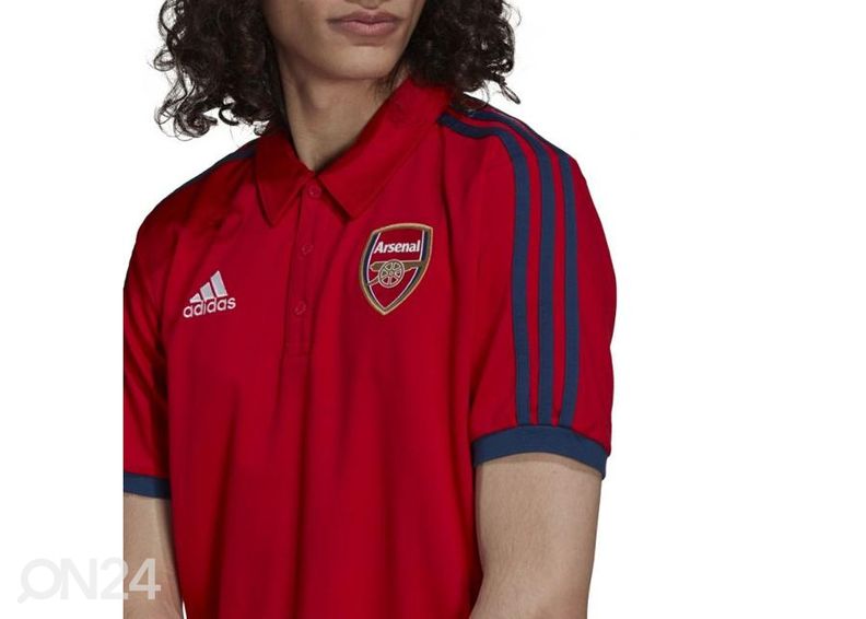 Meeste jalgpallisärk polo Adidas London Arsenal suurendatud