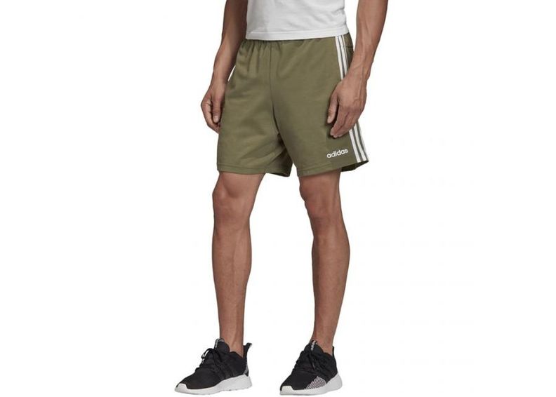 Meeste lühikesed treeningpüksid adidas Essentials 3 Stripes Short SJ M FM6220 suurendatud