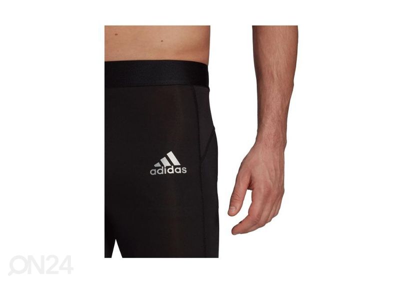 Meeste pikad treeningretuusid Adidas Techfit Long leginsy suurendatud