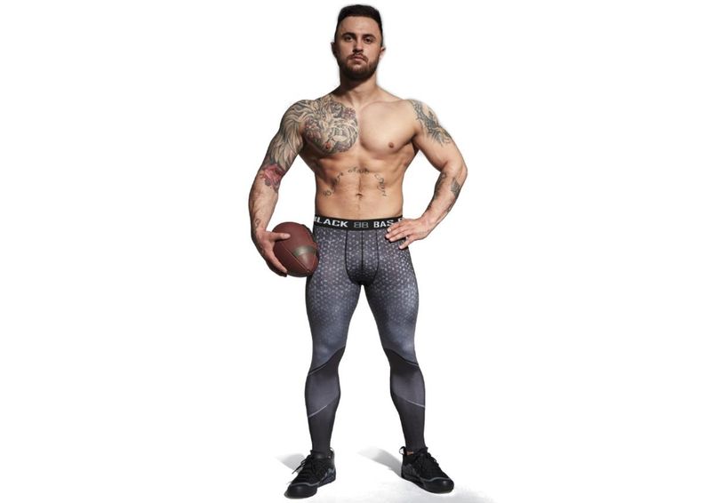 Meeste pikad treeningretuusid BAS BLACK Hardmen suurendatud