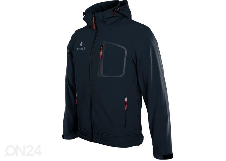 Meeste softshell jakk Alpinus Stenshuvud suurendatud