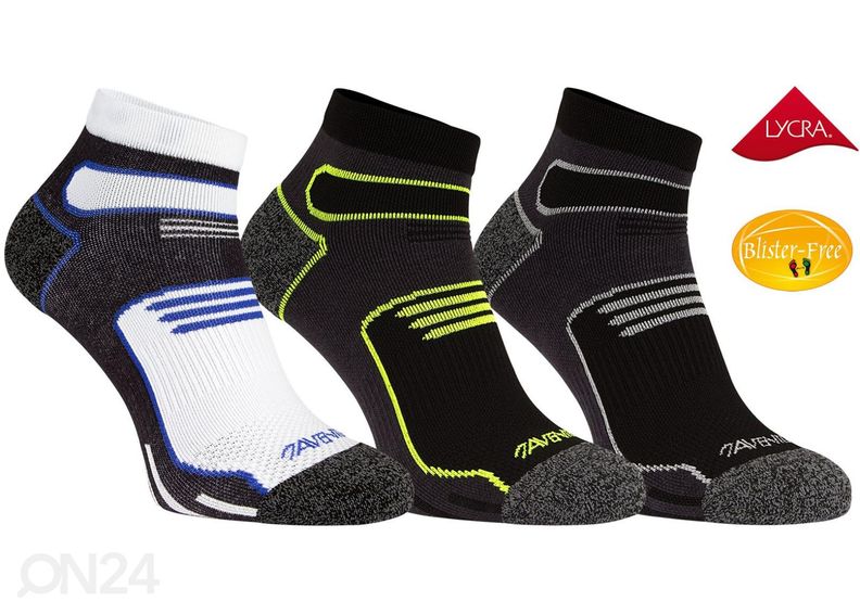 Meeste spordisokid 2-pakk 1 suurendatud