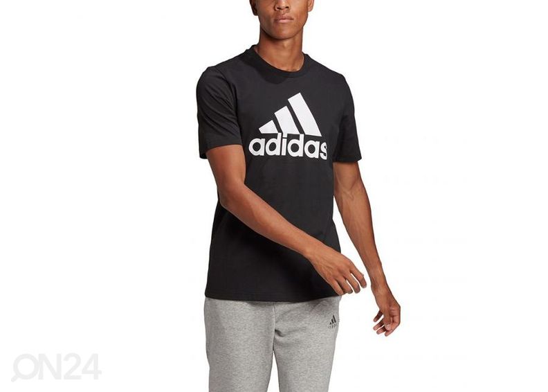 Meeste treeningsärk Adidas Essentials Big L suurendatud