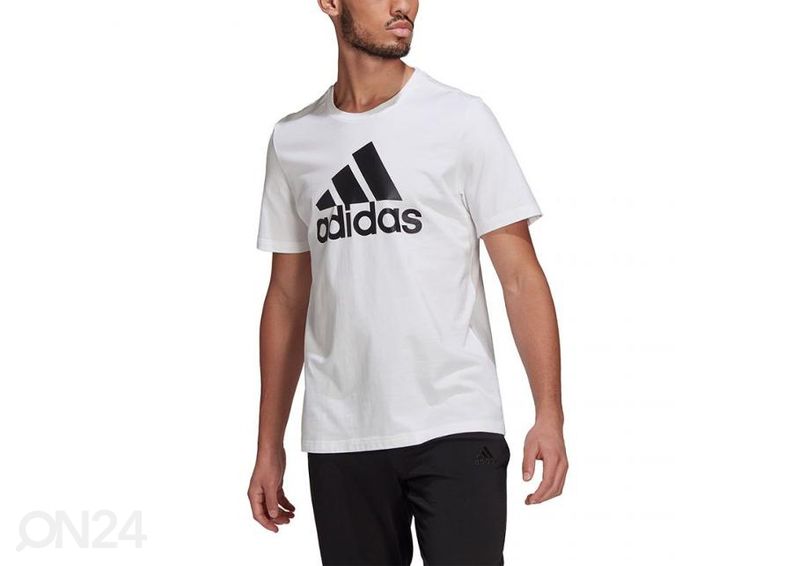 Meeste treeningsärk Adidas Essentials Big Lo suurendatud