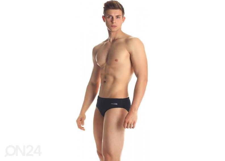 Meeste ujumispüksid Aqua-Speed Alan M 01 must suurendatud