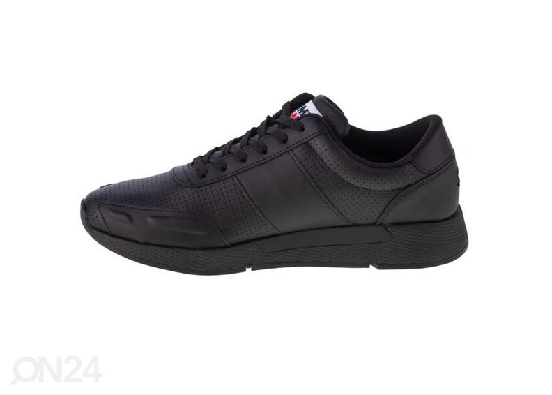 Meeste vabaajajalatsid Tommy Hilfiger Flexi Perf Leather Runner suurendatud
