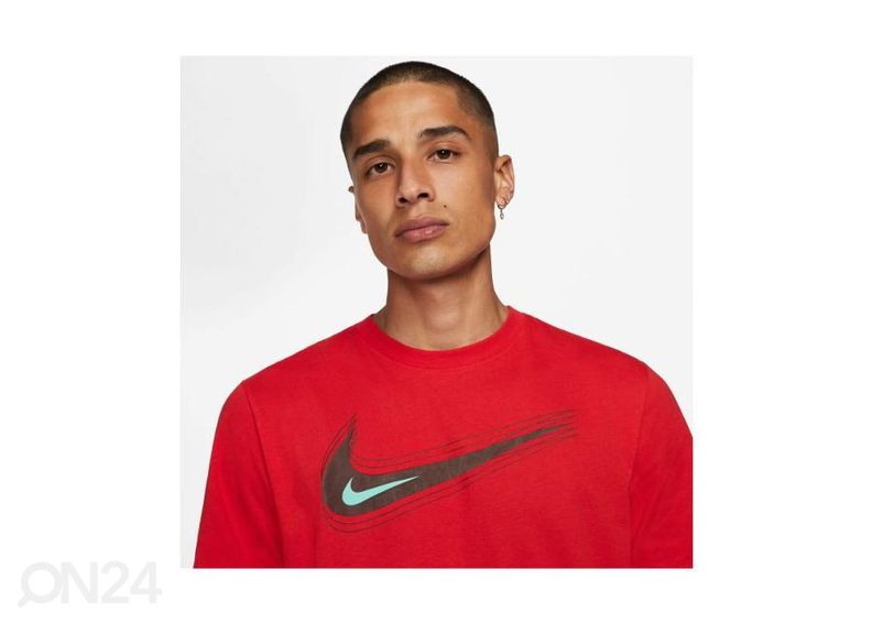 Meeste vabaajasärk Nike NSW Swoosh 12 Month suurendatud