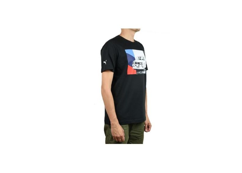 Meeste vabaajasärk Puma BMW Motorsport Graphic Tee M 596102 01 suurendatud