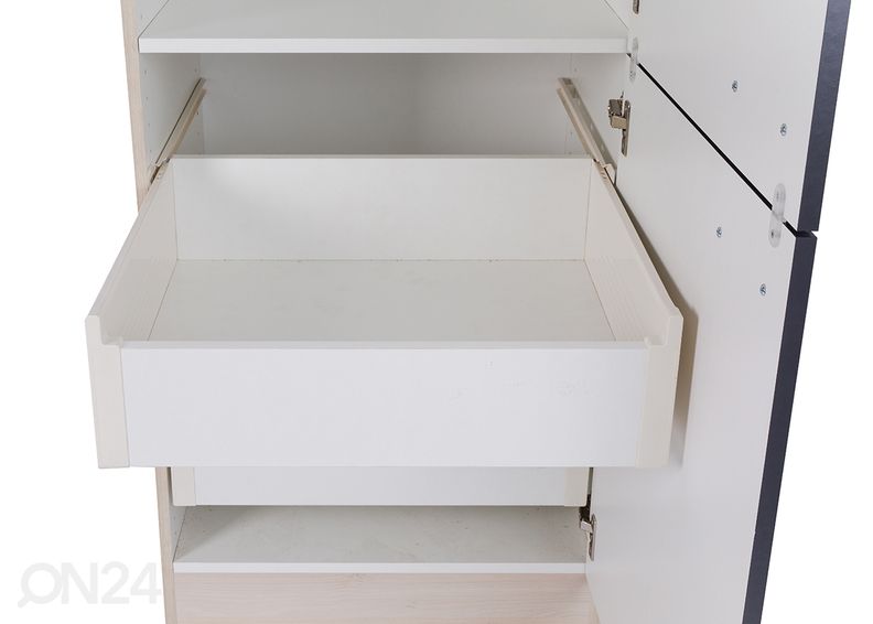 Metallist sahtel 60 cm kapile suurendatud