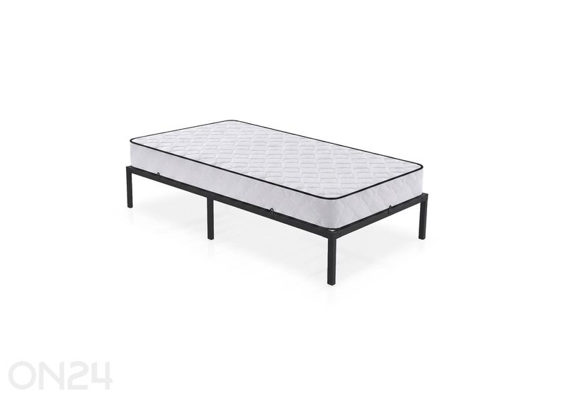 Metallvoodi 100x200 cm madratsiga suurendatud