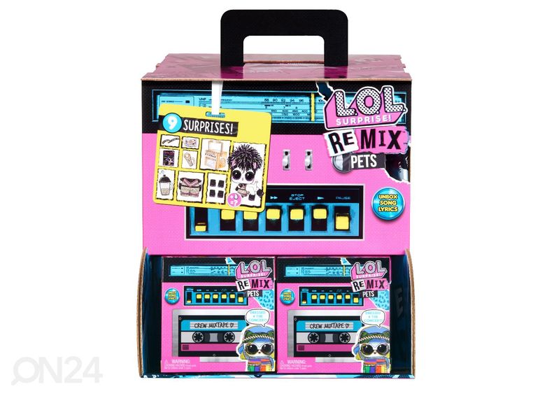 MGA L.O.L. Surprise Remix loomad suurendatud
