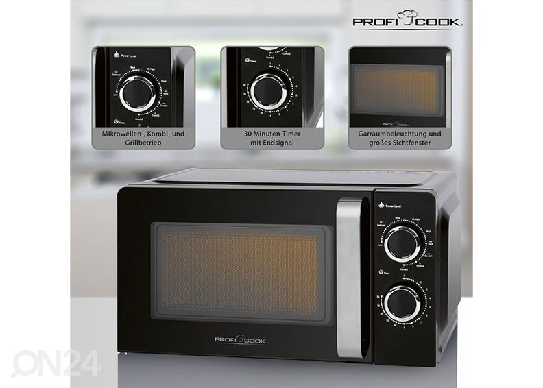 Mikrolaineahi ProfiCook MWG1208 suurendatud
