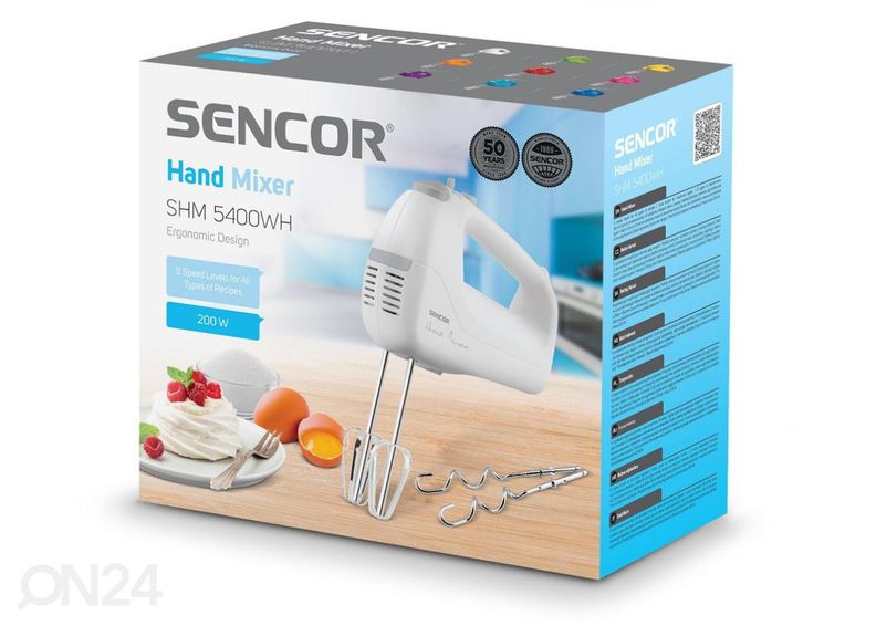 Mikser Sencor SHM5400WH, valge suurendatud