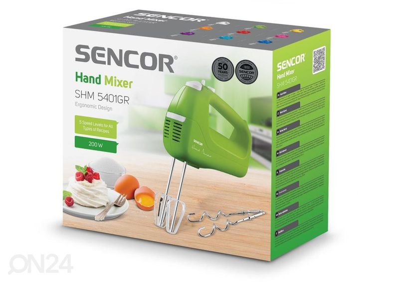 Mikser Sencor SHM5401GR, roheline suurendatud