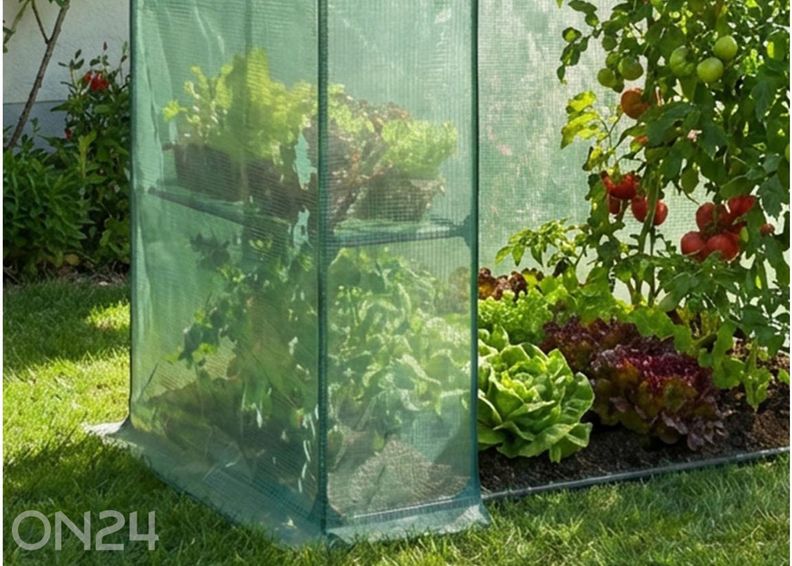 Minikasvuhoone 73x143 cm suurendatud