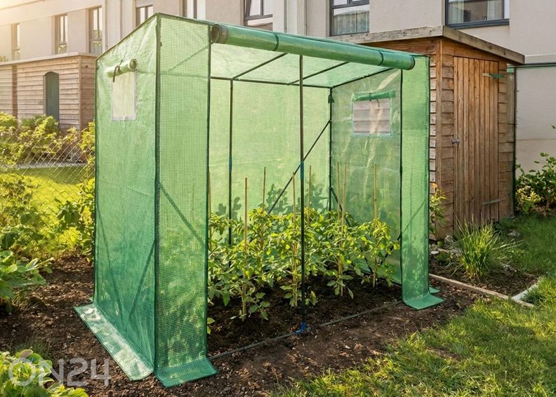 Minikasvuhoone 80x200 cm suurendatud