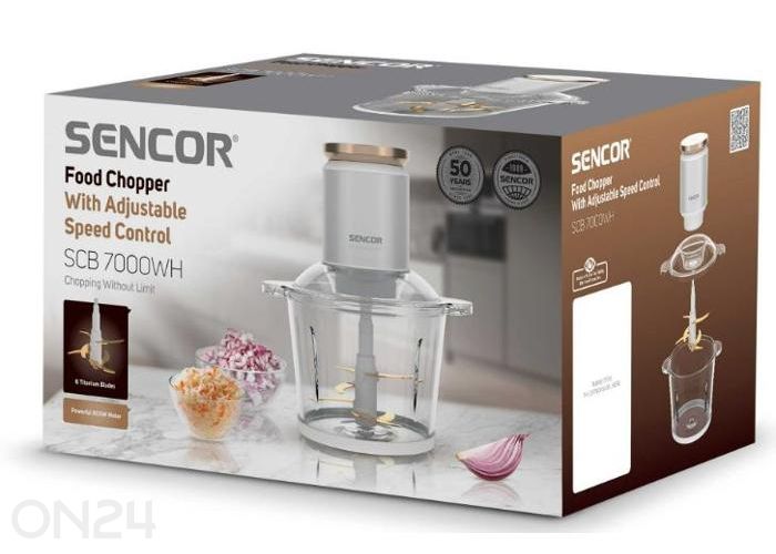 Minipurustaja Sencor SCB7000WH suurendatud