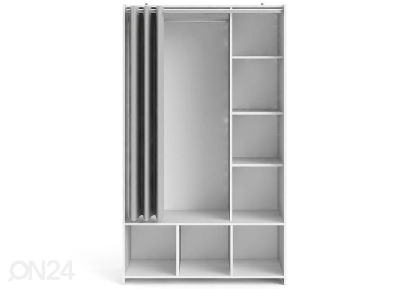 Mobiilne riidekapp Kit 105 cm suurendatud