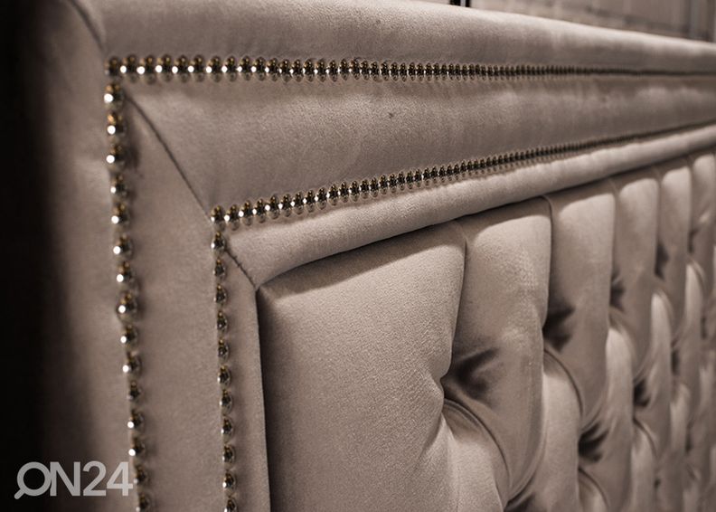 Mööblikangaga kaetud voodipeats Wimbeldon 166x130x8 cm suurendatud