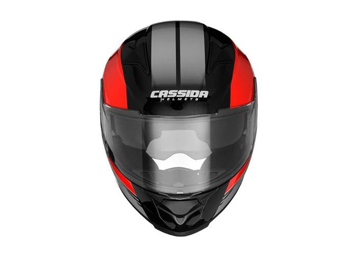 Mootorratta kiiver Cassida Apex Jawa suurendatud