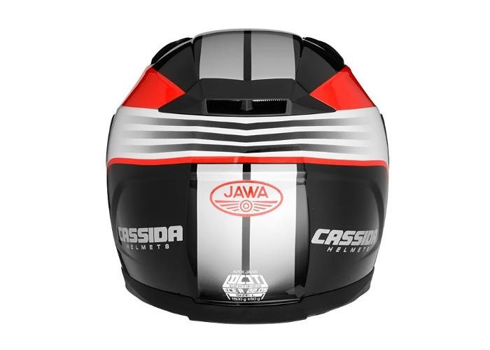 Mootorratta kiiver Cassida Apex Jawa suurendatud