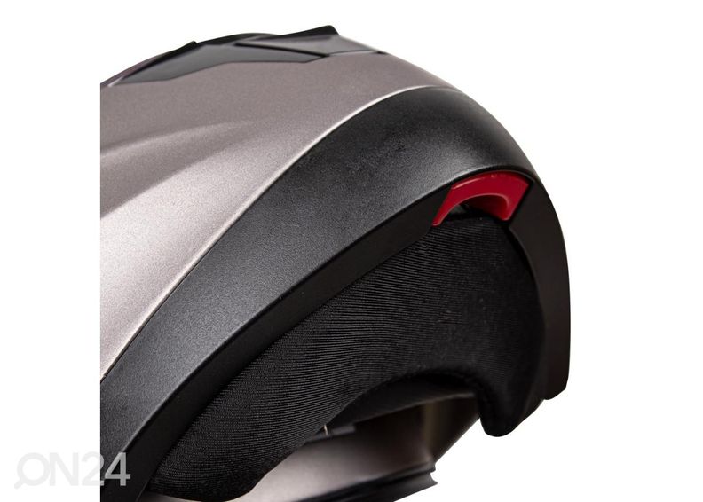 Mootorratta kiiver Lanxamo must suurendatud