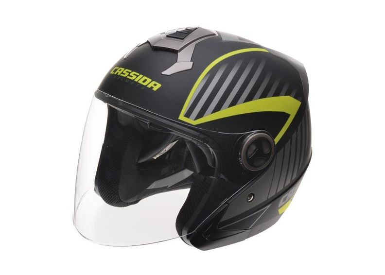 Mootorratta kiiver Open Face Cassida Magnum suurendatud