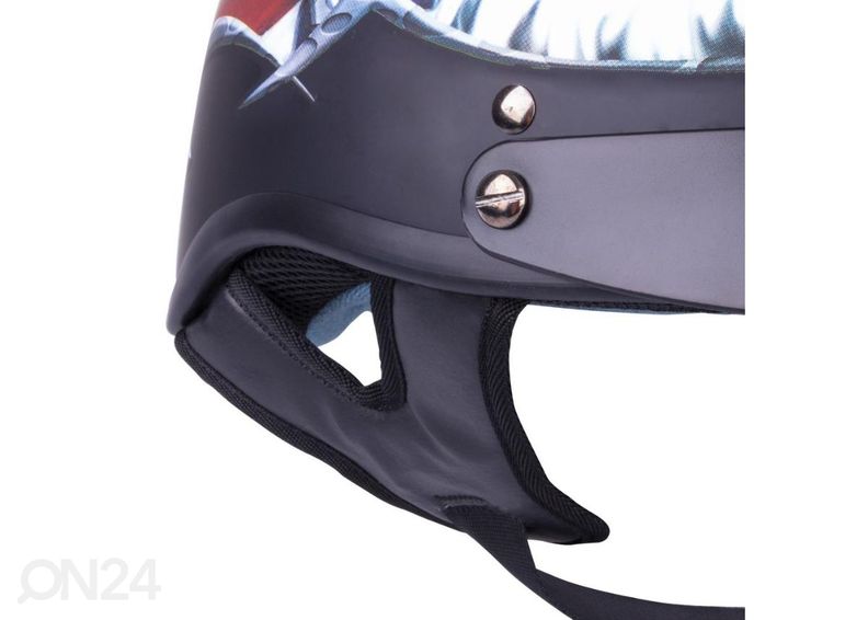 Mootorratta kiiver W-TEC V531 suurus S 55-56 cm suurendatud