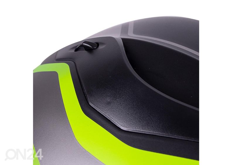 Mootorratta kiiver W-TEC Vintegra Solid matt must suurendatud