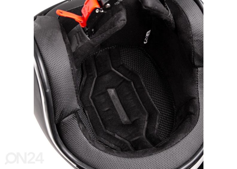 Mootorratta kiiver W-TEC YM-629 matt suurendatud