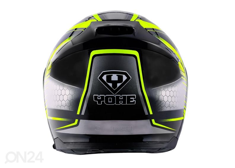 Mootorratta kiiver Yohe 950-16 suurendatud