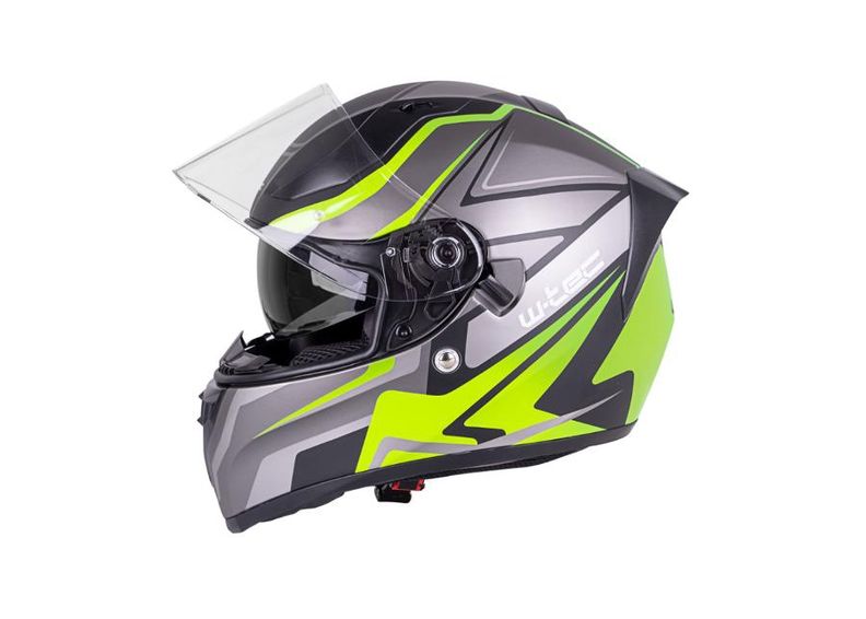 Mootorrattakiiver Graphic W-TEC suurendatud