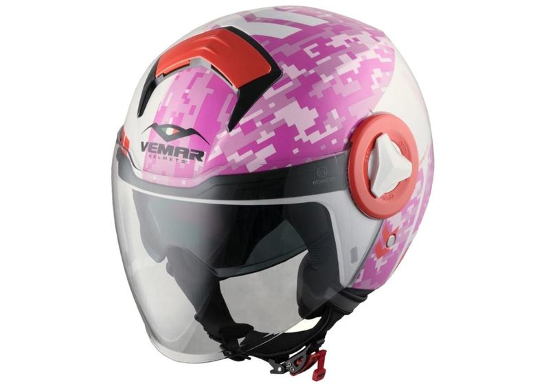 Mootorrattakiiver Vemar Breeze Camo suurendatud