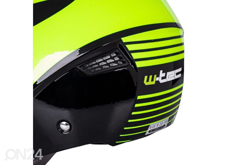 Mootorrattakiiver W-TEC suurendatud