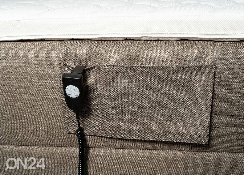 Mootorvoodi topeltvedrustuse ja Kent otsaga Hypnos Hermes 180x200 cm suurendatud