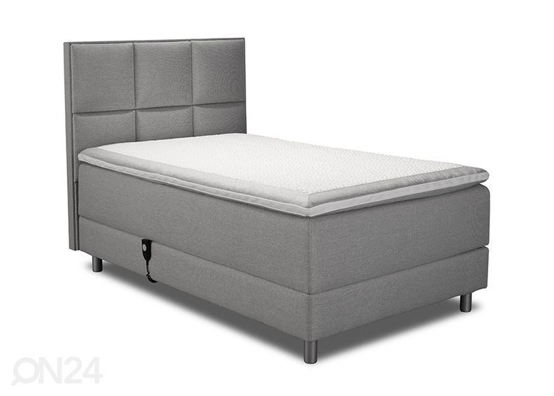 Mootorvoodi topeltvedrustusega Hypnos Hermes 120x200 cm suurendatud