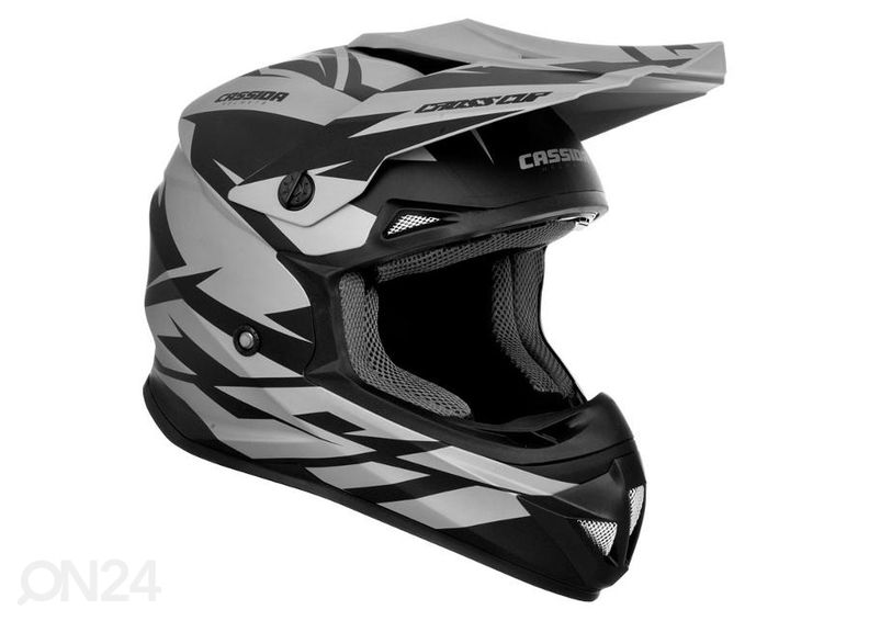 Motokrossi kiiver Cassida Cross Cup Two suurendatud