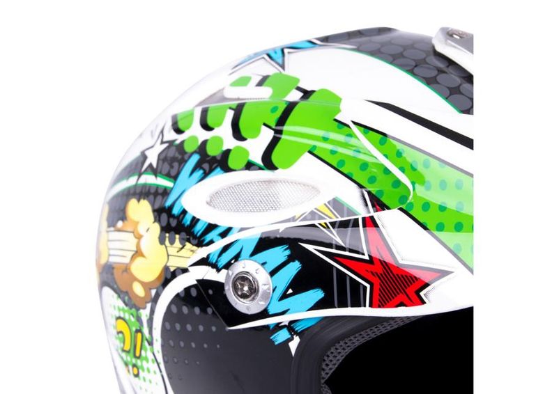 Motokrossi kiiver W-TEC suurendatud