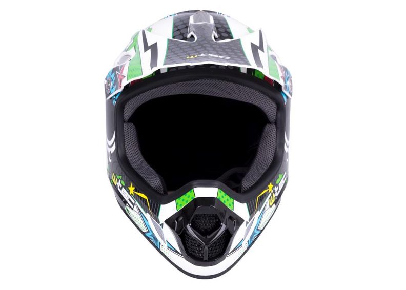 Motokrossi kiiver W-TEC suurendatud