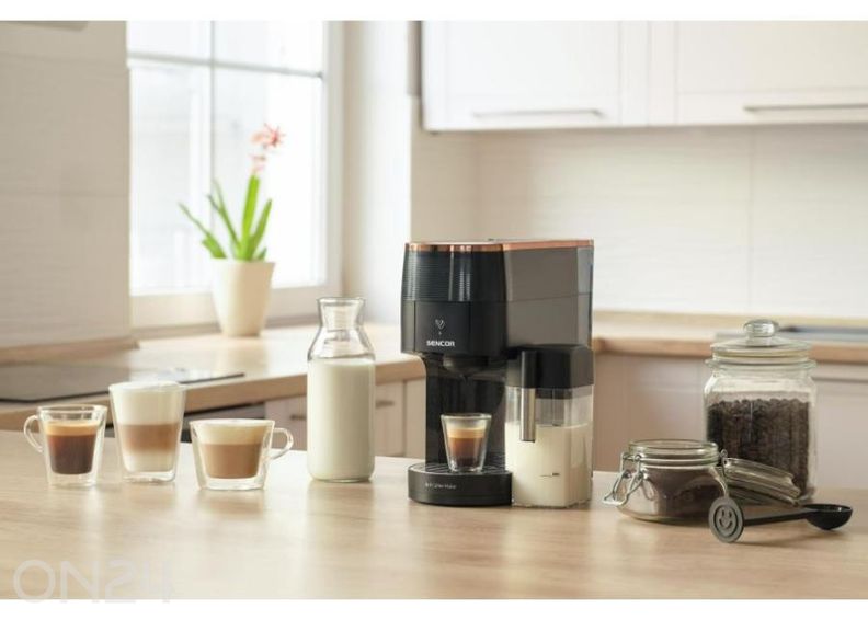 Multi-kapsel 3in1 kohvimasin Marco Polo Sencor SCC3000BK suurendatud