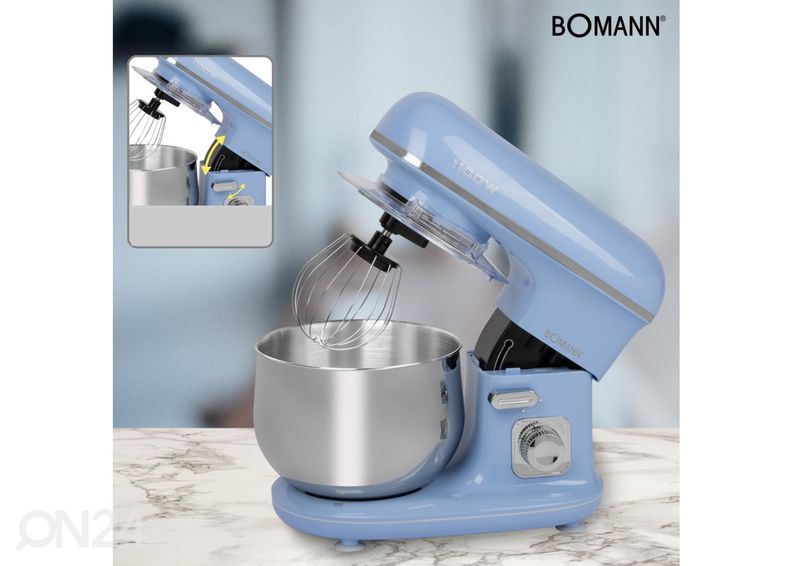 Multifunktsionaalne mikser 5 L Bomann KM6030CBBL sinine suurendatud