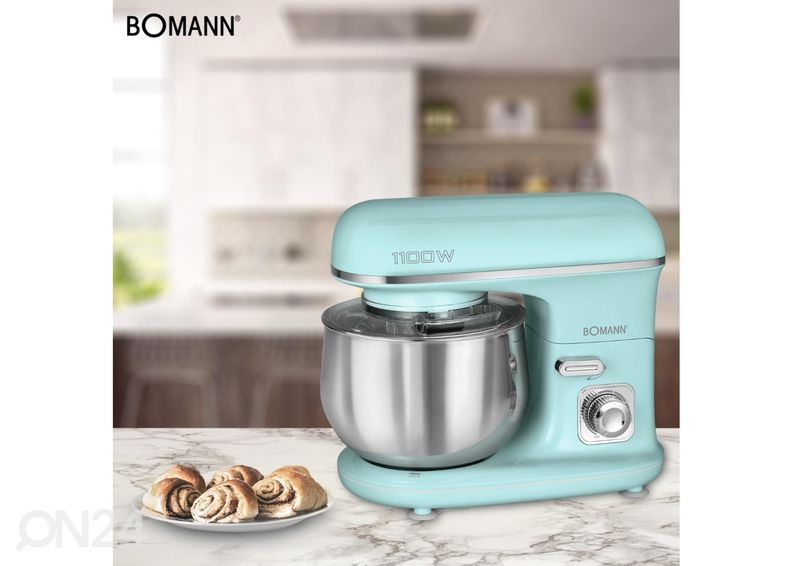 Multifunktsionaalne mikser 5 L Bomann KM6030CBM mündiroheline suurendatud