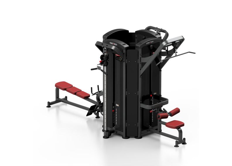 Multifunktsionaalne treeningkompleks 4-osa Marbo Sport suurendatud