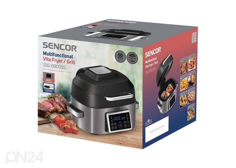 Multiküpsetaja Sencor SBG8900SS suurendatud